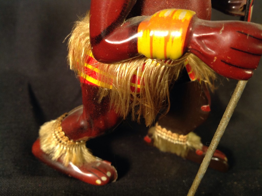 その他 PANGO-PANGO MECHANICAL AFRICAN DANCER TPS Pango Pango African Dancer Mechanical Windup Toy