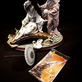 Lladro Figurine Springtime in Japan no1445 orig Box