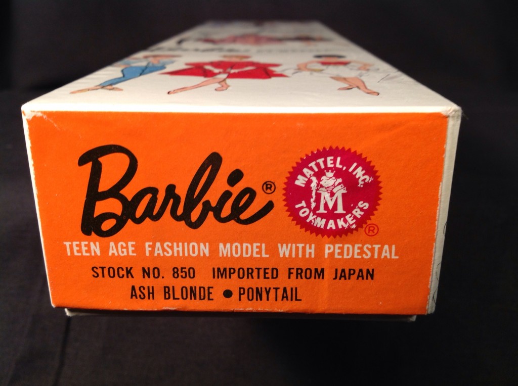 Barbie teenage fashion model clearance with pedestal stock no 850