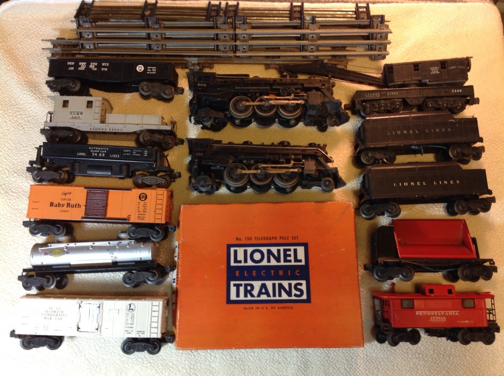 Lionel trains from the 60's shop